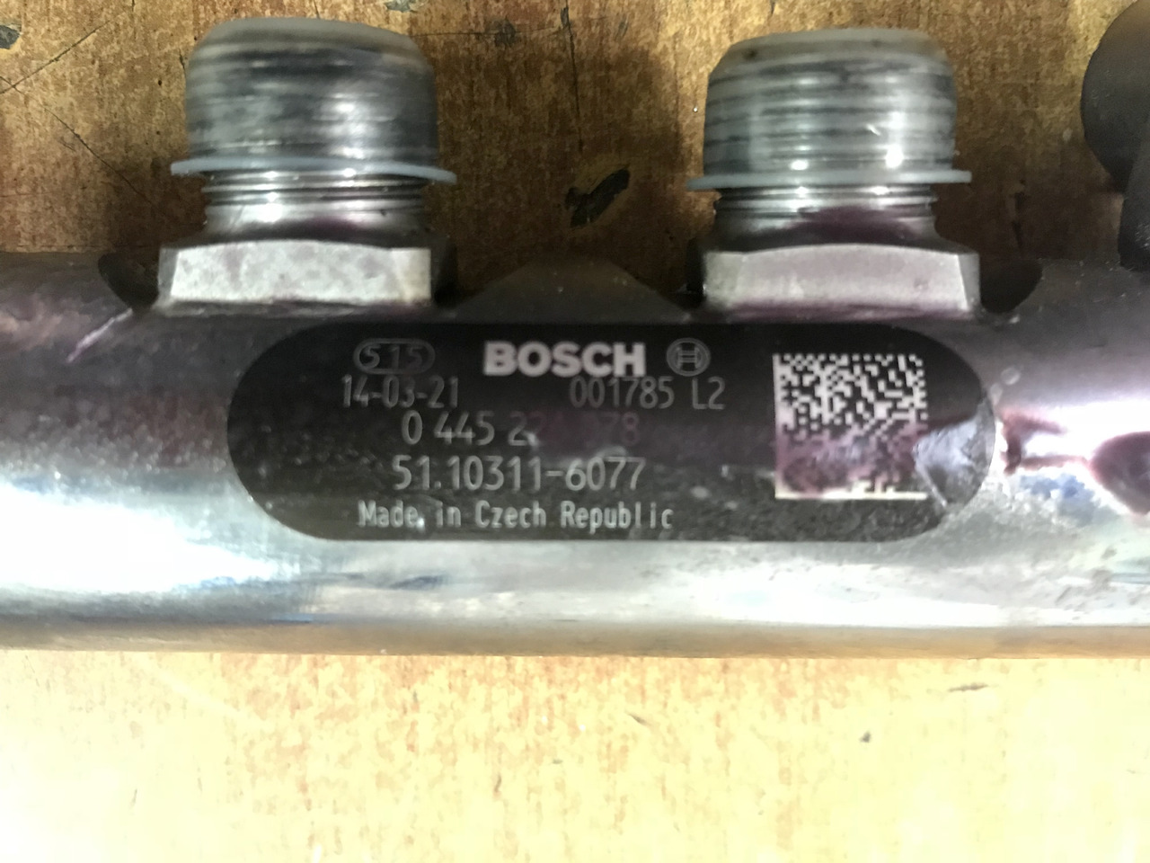 TUBO PRESSIONE RAIL PER MOTORI MAN D2066 - D2676 - Yakıt sistemi - Kamyon: fotoğraf 3 TUBO PRESSIONE RAIL PER MOTORI MAN D2066 - D2676 - Yakıt sistemi - Kamyon: fotoğraf 3