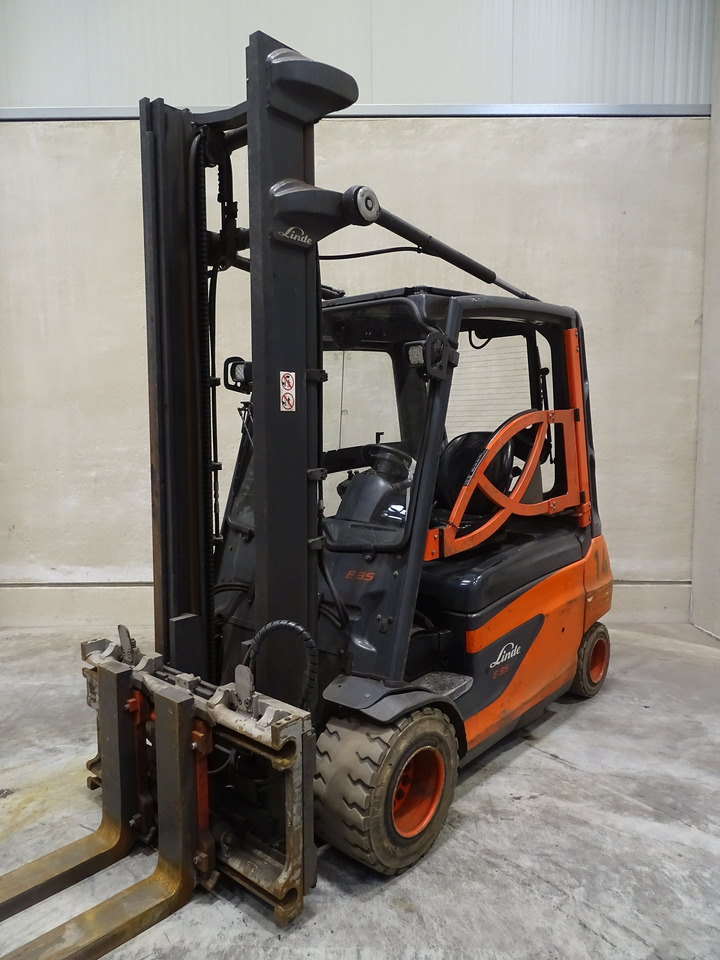 Linde E35L-01 - Elektrikli forklift: fotoğraf 1 Linde E35L-01 - Elektrikli forklift: fotoğraf 1