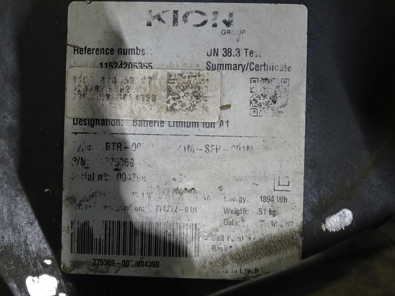 Still EXU16/LIION - Kullanılan transpalet: fotoğraf 5 Still EXU16/LIION - Kullanılan transpalet: fotoğraf 5