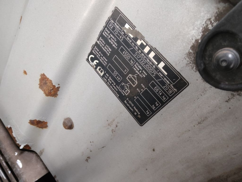 Still RX70-45 - Dizel forklift: fotoğraf 5 Still RX70-45 - Dizel forklift: fotoğraf 5