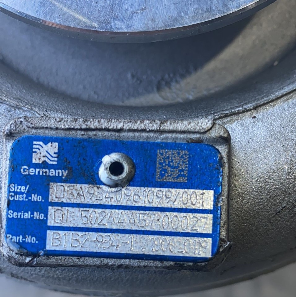 Mercedes Atego Arocs Axor OM934 Biturbo A9340961099 - Turboşarj: fotoğraf 2 Mercedes Atego Arocs Axor OM934 Biturbo A9340961099 - Turboşarj: fotoğraf 2