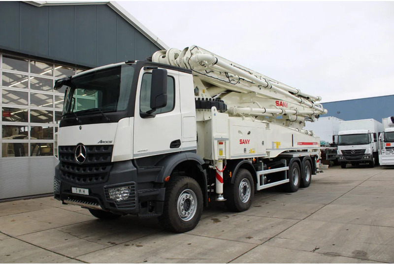 Mercedes-Benz Arocs 4140 8x4 Sany SY49 Concrete Pump Build by Putzmeister - Mobil beton pompası: fotoğraf 1 Mercedes-Benz Arocs 4140 8x4 Sany SY49 Concrete Pump Build by Putzmeister - Mobil beton pompası: fotoğraf 1