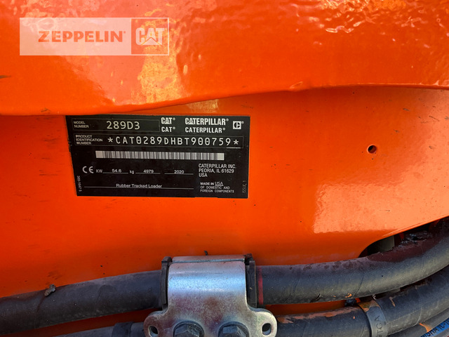 Cat 289D - Mini yükleyici: fotoğraf 5 Cat 289D - Mini yükleyici: fotoğraf 5