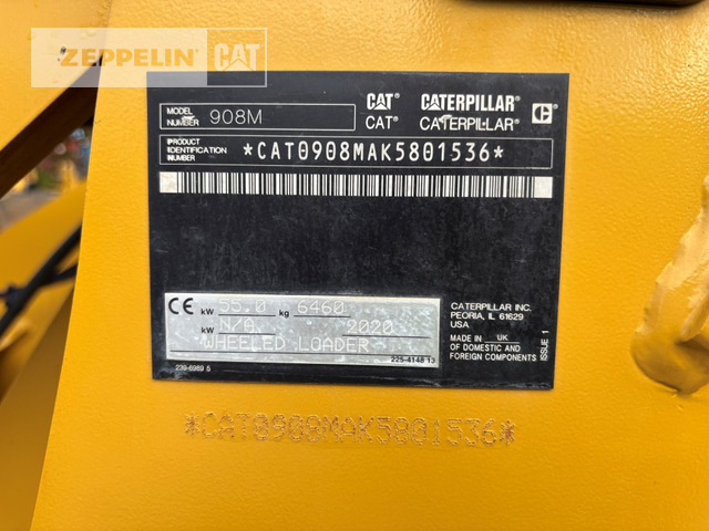 Cat 908M - Tekerlekli yükleyici: fotoğraf 2 Cat 908M - Tekerlekli yükleyici: fotoğraf 2
