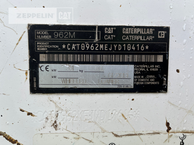 Cat 962M - Tekerlekli yükleyici: fotoğraf 2 Cat 962M - Tekerlekli yükleyici: fotoğraf 2