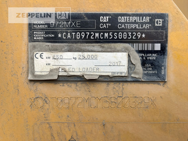 Cat 972MXE - Tekerlekli yükleyici: fotoğraf 2 Cat 972MXE - Tekerlekli yükleyici: fotoğraf 2