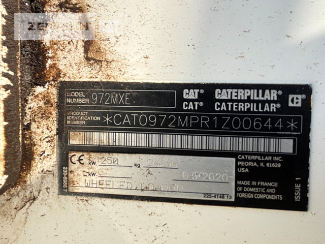 Cat 972MXE - Tekerlekli yükleyici: fotoğraf 3 Cat 972MXE - Tekerlekli yükleyici: fotoğraf 3