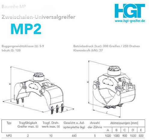 Hydraulik-Greifer-Technologie Z-U2 - Diğer araçlar: fotoğraf 2 Hydraulik-Greifer-Technologie Z-U2 - Diğer araçlar: fotoğraf 2