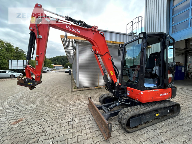Kubota KX037-4 - Mini ekskavatör: fotoğraf 1 Kubota KX037-4 - Mini ekskavatör: fotoğraf 1