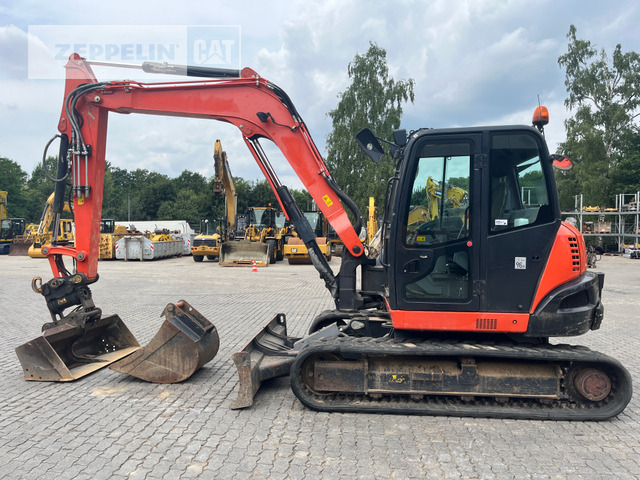 Kubota KX080-4 - Mini ekskavatör: fotoğraf 1 Kubota KX080-4 - Mini ekskavatör: fotoğraf 1