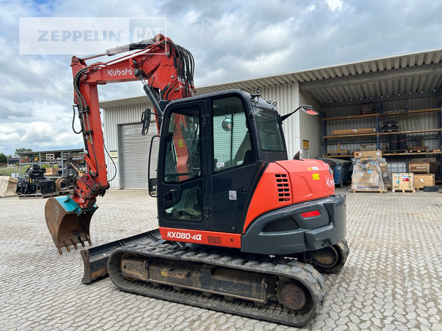 Kubota KX080-4 - Mini ekskavatör: fotoğraf 2 Kubota KX080-4 - Mini ekskavatör: fotoğraf 2