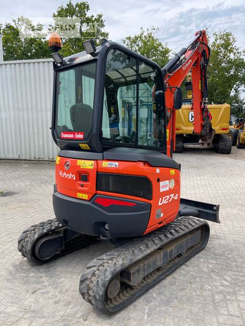 Kubota U27-4 - Mini ekskavatör: fotoğraf 3 Kubota U27-4 - Mini ekskavatör: fotoğraf 3