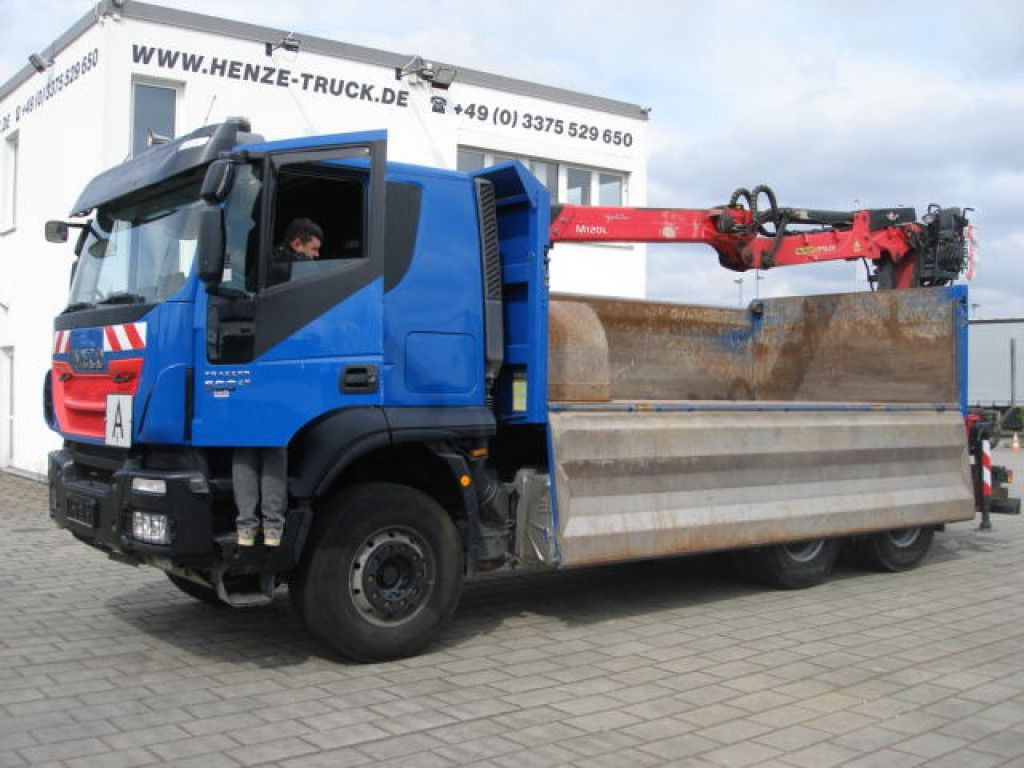 Iveco TRACKER 260T50 6x4 3-Achs Kipper Heckkran Espilo - Damperli kamyon, Vinçli kamyon: fotoğraf 2 Iveco TRACKER 260T50 6x4 3-Achs Kipper Heckkran Espilo - Damperli kamyon, Vinçli kamyon: fotoğraf 2