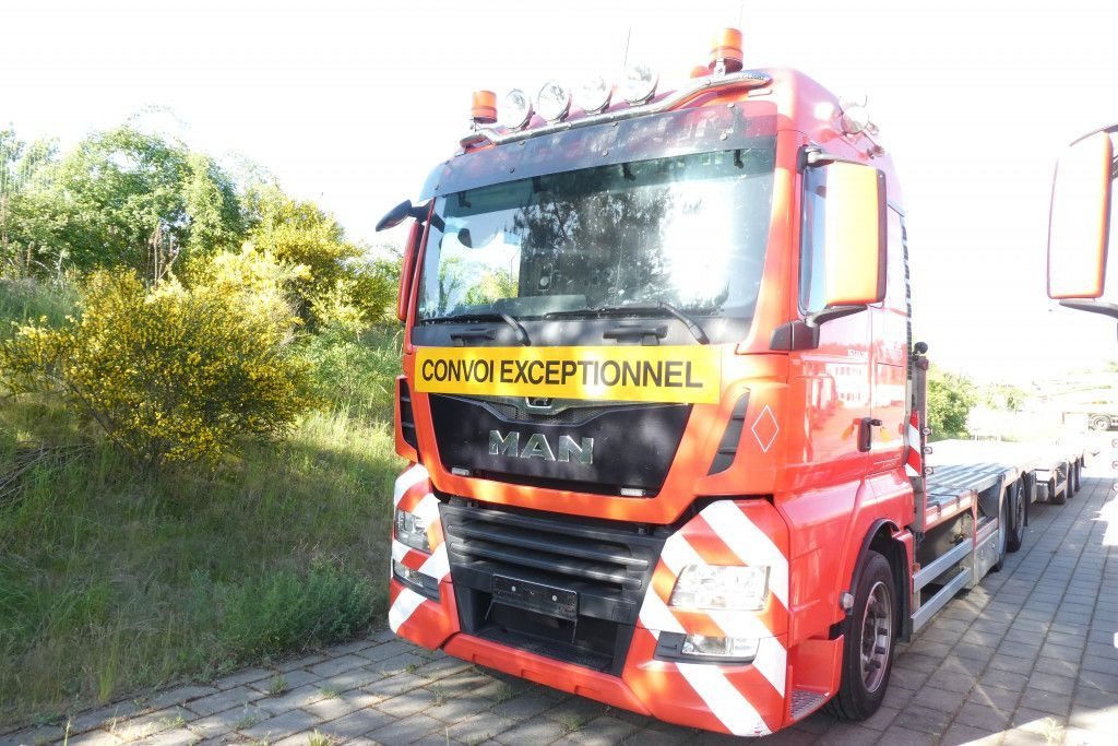 MAN TG-X 24.500 6x2-4 LL-U Pritsche Maschinentranspo - Araba taşıyıcı kamyon: fotoğraf 4 MAN TG-X 24.500 6x2-4 LL-U Pritsche Maschinentranspo - Araba taşıyıcı kamyon: fotoğraf 4