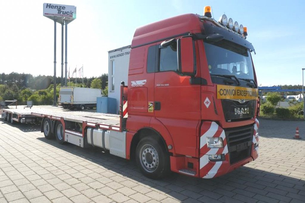 MAN TG-X 24.500 6x2-4 LL-U Pritsche Maschinentranspo - Araba taşıyıcı kamyon: fotoğraf 2 MAN TG-X 24.500 6x2-4 LL-U Pritsche Maschinentranspo - Araba taşıyıcı kamyon: fotoğraf 2