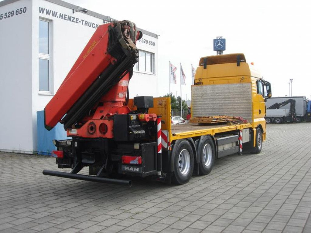MAN TG-X 26.440 6x4 BL Pritsche Heckkran Palf. PK 42 - Vinçli kamyon: fotoğraf 4 MAN TG-X 26.440 6x4 BL Pritsche Heckkran Palf. PK 42 - Vinçli kamyon: fotoğraf 4