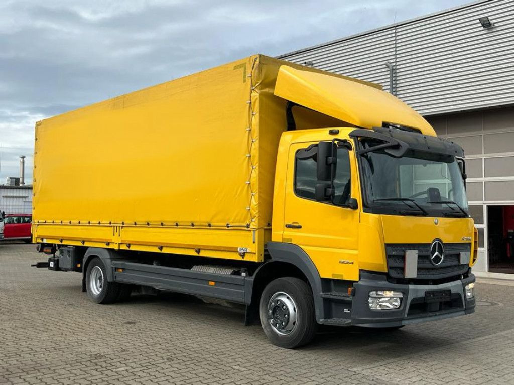 Mercedes-Benz Atego 1224 L Pritsche LBW - Tenteli kamyon: fotoğraf 2 Mercedes-Benz Atego 1224 L Pritsche LBW - Tenteli kamyon: fotoğraf 2