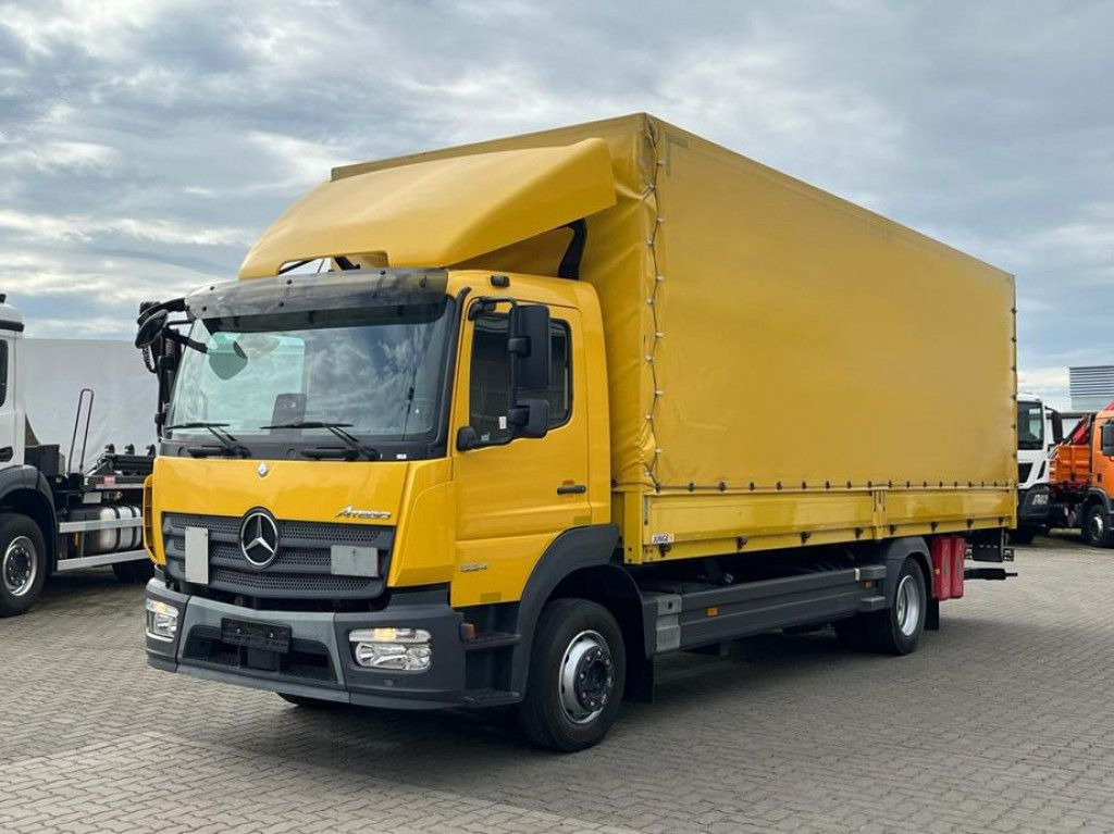 Mercedes-Benz Atego 1224 L Pritsche LBW LBW 1.5to - Sal/ Açık kasa kamyon: fotoğraf 1 Mercedes-Benz Atego 1224 L Pritsche LBW LBW 1.5to - Sal/ Açık kasa kamyon: fotoğraf 1