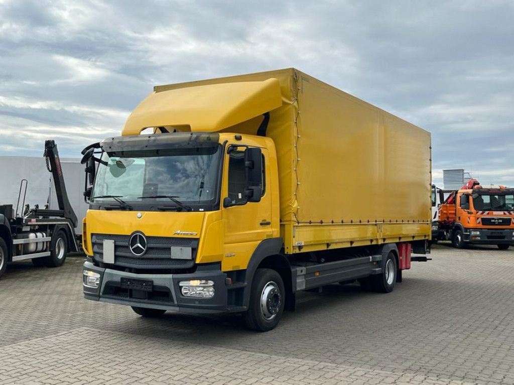 Mercedes-Benz Atego 1224 L Pritsche LBW LBW 1.5to - Tenteli kamyon: fotoğraf 1 Mercedes-Benz Atego 1224 L Pritsche LBW LBW 1.5to - Tenteli kamyon: fotoğraf 1