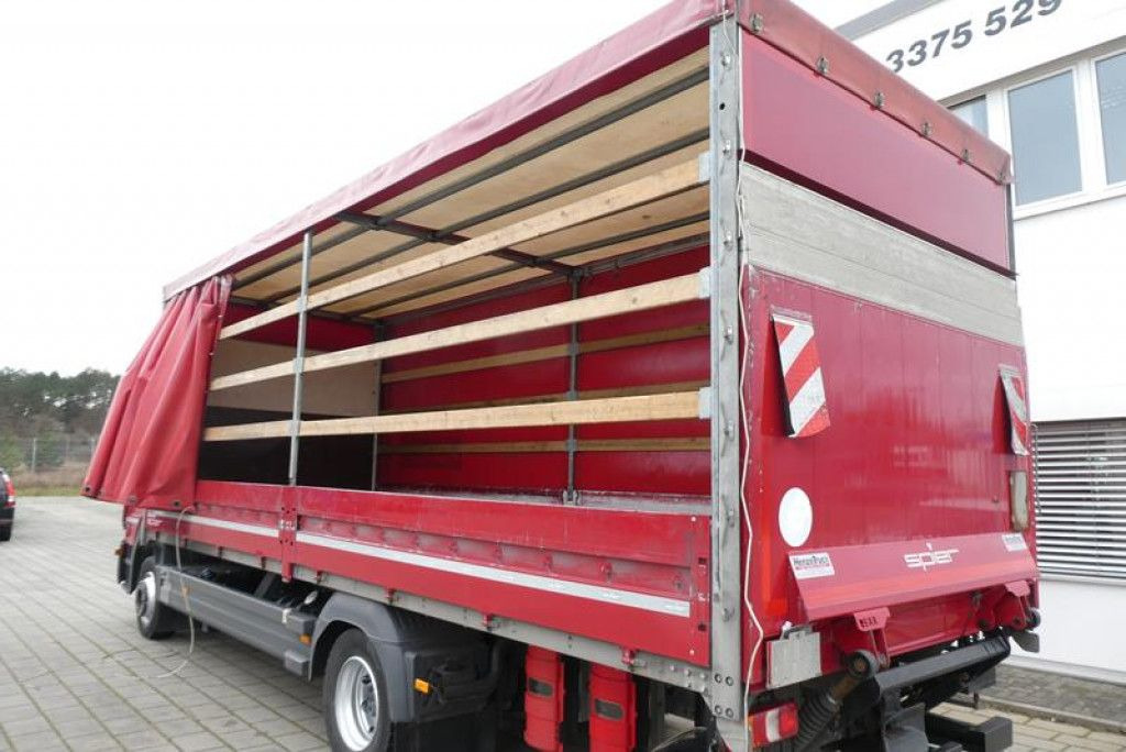 Mercedes-Benz Atego 1224 L Pritsche LBW LWB 1.5to, Tautliner - Tenteli kamyon: fotoğraf 3 Mercedes-Benz Atego 1224 L Pritsche LBW LWB 1.5to, Tautliner - Tenteli kamyon: fotoğraf 3