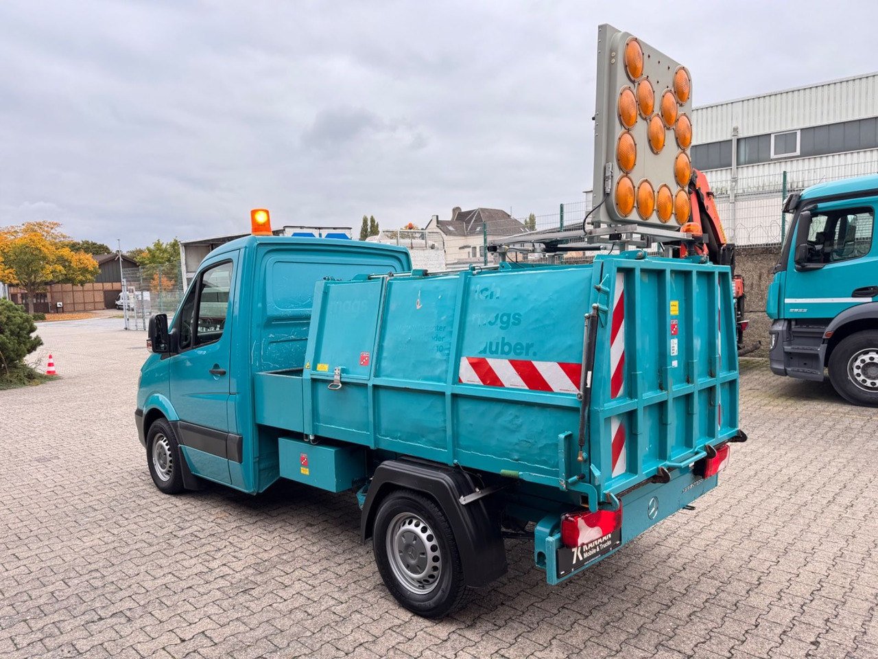 Mercedes-Benz 313 CDI Sprinter II Bertsche Müllwagen Tafel - Kamyonet: fotoğraf 4 Mercedes-Benz 313 CDI Sprinter II Bertsche Müllwagen Tafel - Kamyonet: fotoğraf 4