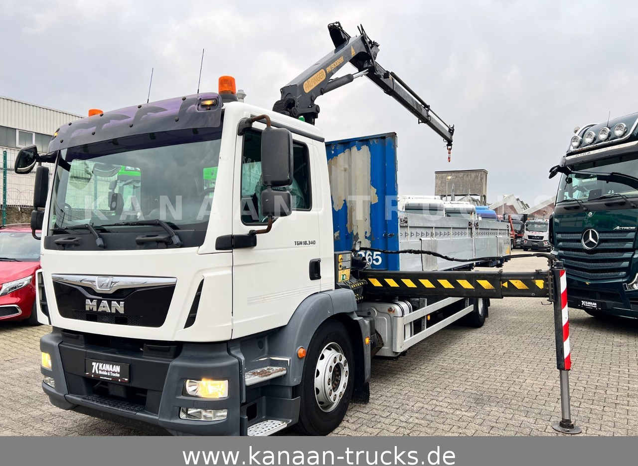 MAN TGM 18.340 LL BDF PK9002 Pritsche EURO6 - Vinçli kamyon: fotoğraf 4 MAN TGM 18.340 LL BDF PK9002 Pritsche EURO6 - Vinçli kamyon: fotoğraf 4