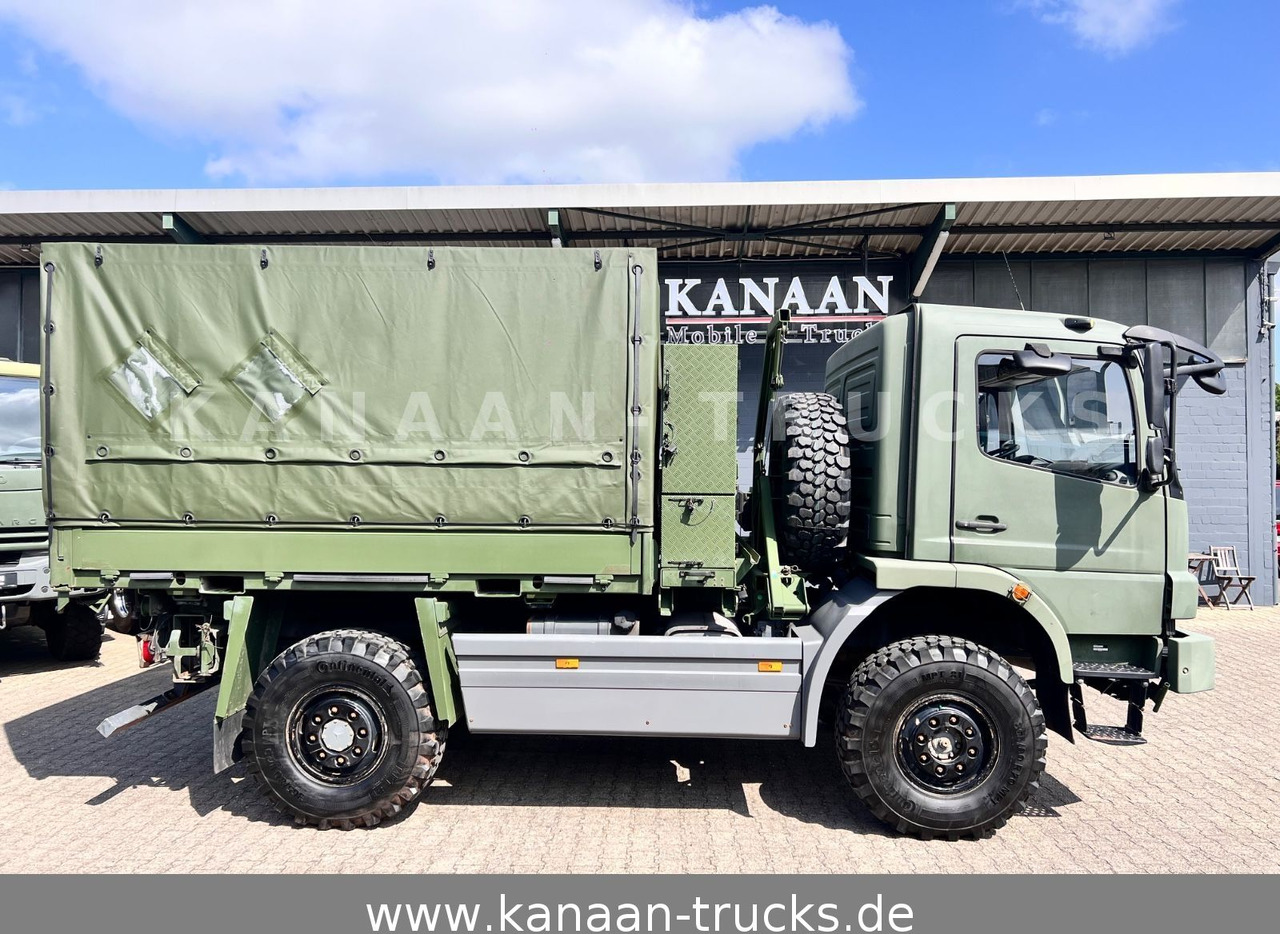 Mercedes-Benz 1018 Atego 4x4 Allrad Miltär Camper Expedition - Konteynır taşıyıcı/ Yedek karoser kamyon: fotoğraf 3 Mercedes-Benz 1018 Atego 4x4 Allrad Miltär Camper Expedition - Konteynır taşıyıcı/ Yedek karoser kamyon: fotoğraf 3