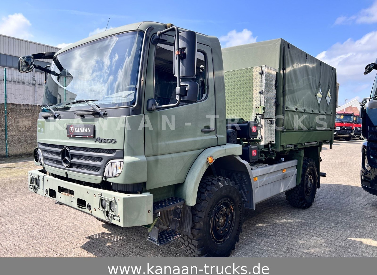 Mercedes-Benz 1018 Atego 4x4 Allrad Miltär Camper Expedition - Konteynır taşıyıcı/ Yedek karoser kamyon: fotoğraf 2 Mercedes-Benz 1018 Atego 4x4 Allrad Miltär Camper Expedition - Konteynır taşıyıcı/ Yedek karoser kamyon: fotoğraf 2