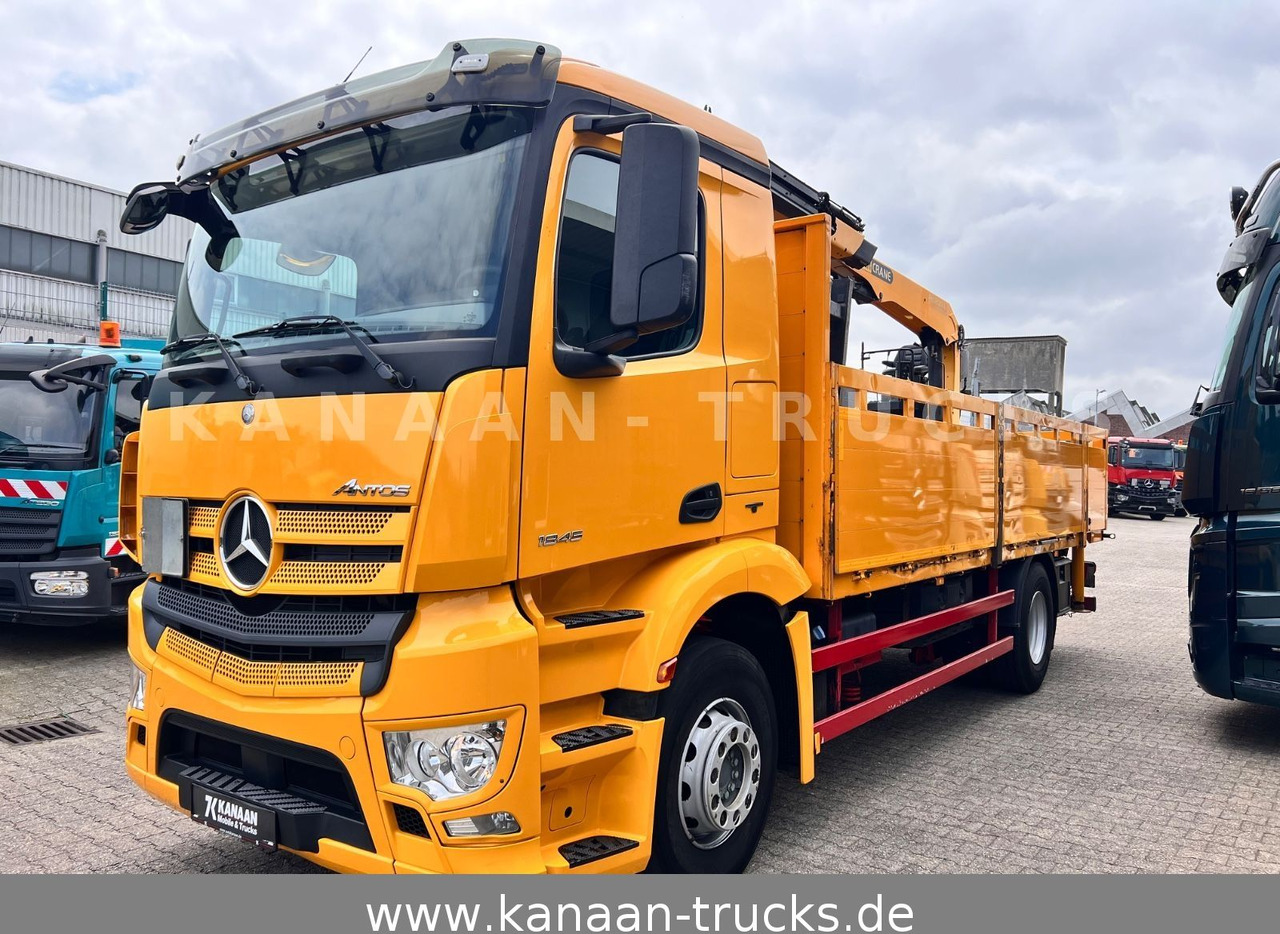 Mercedes-Benz 1845 Antos 4x2 Baustoffkran Palfinger 21001L - Vinçli kamyon: fotoğraf 2 Mercedes-Benz 1845 Antos 4x2 Baustoffkran Palfinger 21001L - Vinçli kamyon: fotoğraf 2