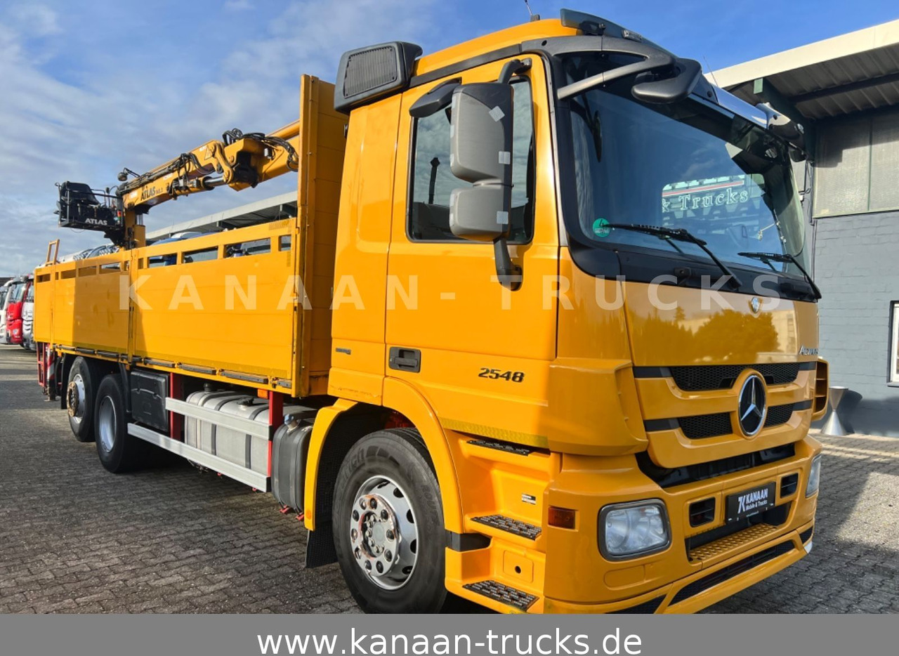 Mercedes-Benz Actros L 2548 6x2 Retarder ATLAS AK165.2VB - Vinçli kamyon: fotoğraf 2 Mercedes-Benz Actros L 2548 6x2 Retarder ATLAS AK165.2VB - Vinçli kamyon: fotoğraf 2