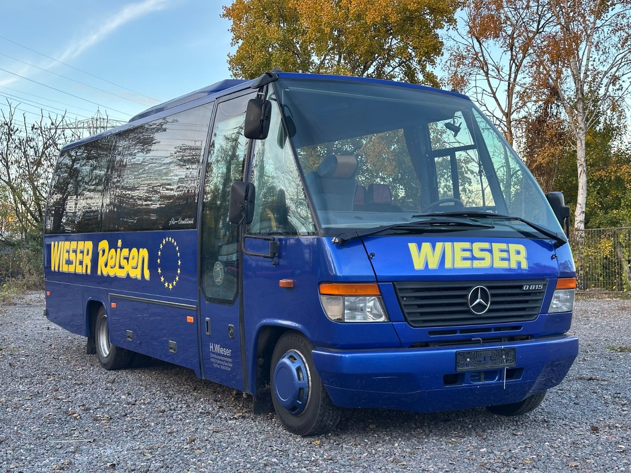Mercedes-Benz O815 D Teamstar Auwärter (AC*7,49 t) - Minibüs, Minivan: fotoğraf 1 Mercedes-Benz O815 D Teamstar Auwärter (AC*7,49 t) - Minibüs, Minivan: fotoğraf 1