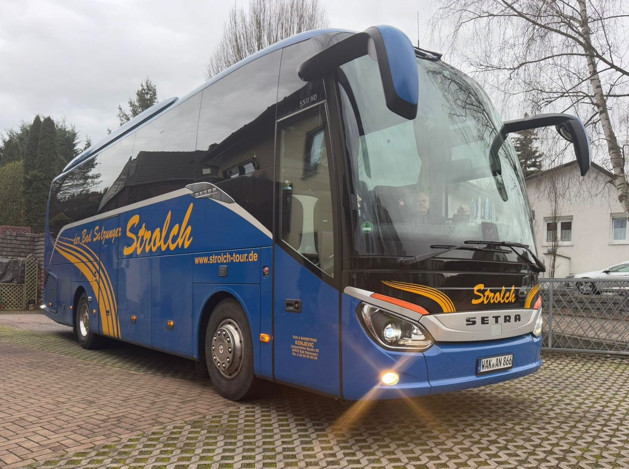 Setra S 511 HD (Küche*WC*DE-Bus*260.tKm) - Turistik otobüs: fotoğraf 1 Setra S 511 HD (Küche*WC*DE-Bus*260.tKm) - Turistik otobüs: fotoğraf 1